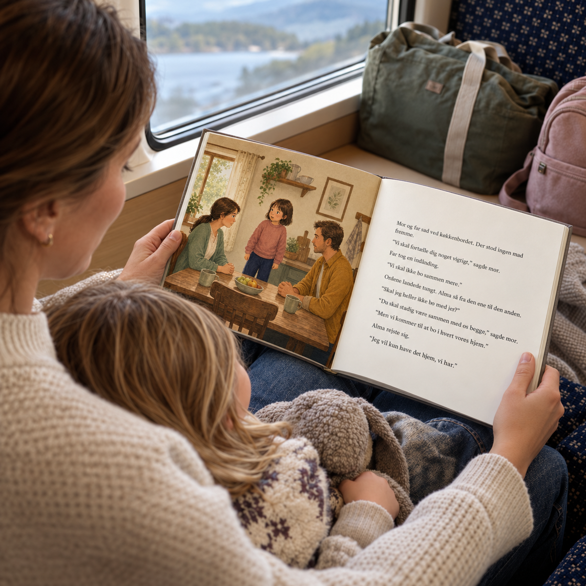 Familien i to hjem
